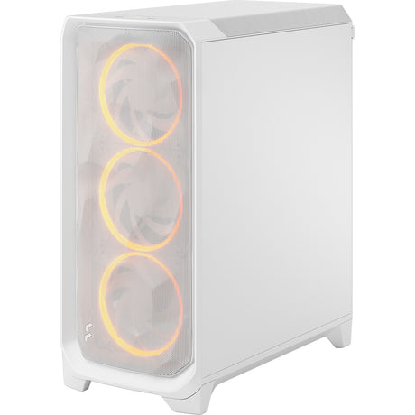 Konstrukcja fraktalna meshify 3 obudowa midi tower rgb (biała | 2x usb-a | 1x usb-c | rgb | szkło hartowane)
