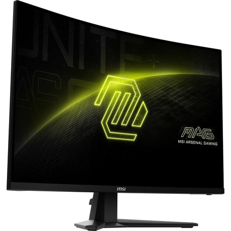 Zakrzywiony monitor do gier Msi mag 32cq6f 31,5 (czarny, 2x HDMI, Display Port, 180 Hz)