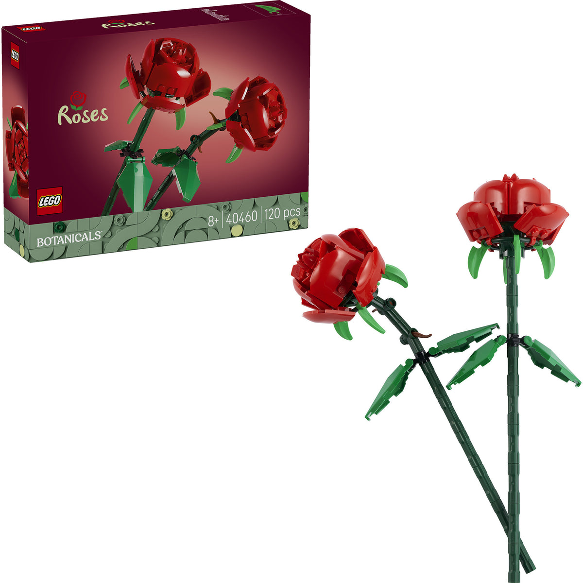 Lego ikony 40460 botaniczne kwiaty róże