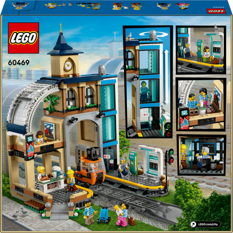 Lego ® City Central Station, zestaw konstrukcyjny - 60469