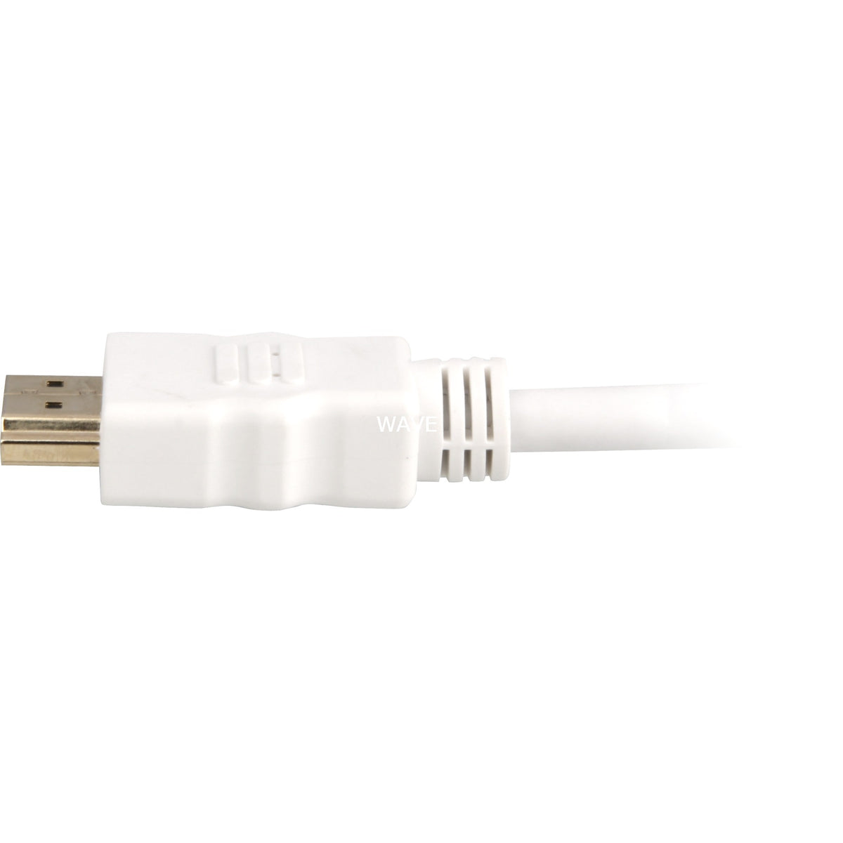 Kabel Sharkoon High Speed HDMI z Ethernetem (biały, 1 metr, 4k, pozłacany)