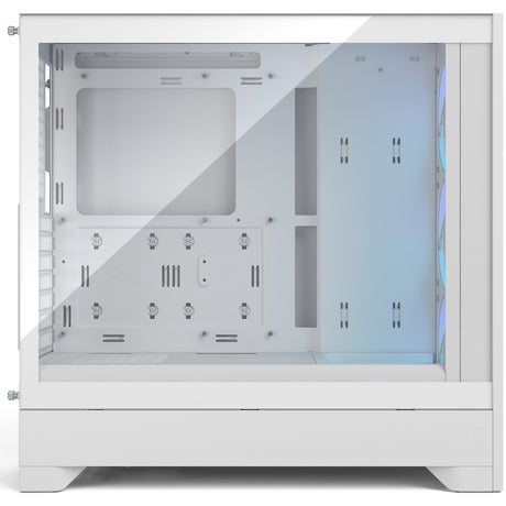 Obudowa midi tower Fractal design pop 2 air rgb (biała | 1x usb-a | 1x usb-c | rgb | szkło hartowane)