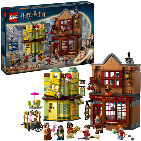 Zestaw Lego Harry Potter Bandaże w sprayu Pałac Quidditcha i lodziarnia - 76452