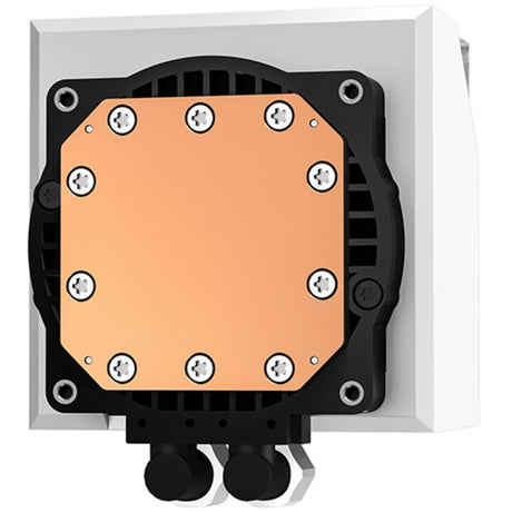 Chłodzenie wodne Deepcool lt240 argb (białe, 4-pinowe złącze wentylatora pwm)