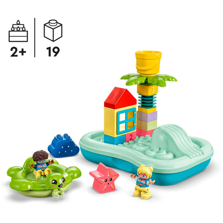 Lego Duplo - zabawki konstrukcyjne do parku wodnego (10989)