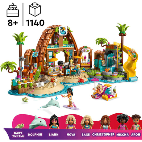 Zestaw Lego® Friends Ośrodek na plaży, zestaw konstrukcyjny - 42673