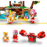 Lego Sonic the Hedgehog - zabawka konstrukcyjna na wyspie schroniska dla zwierząt Amy (76992)
