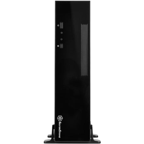 Obudowa HTC Silverstone sst-ml09b (czarna | 2x usb-a)