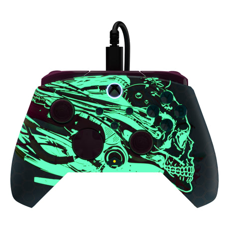Zaawansowany przewodowy kontroler Turtle Beach PDP Rematch Glow (Android Dreams, Xbox Series X|S, Xbox One, PC)