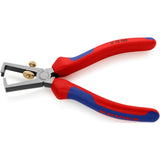 Szczypce do ściągania izolacji Knipex polerowane komfortowe 160 mm (czerwony niebieski)