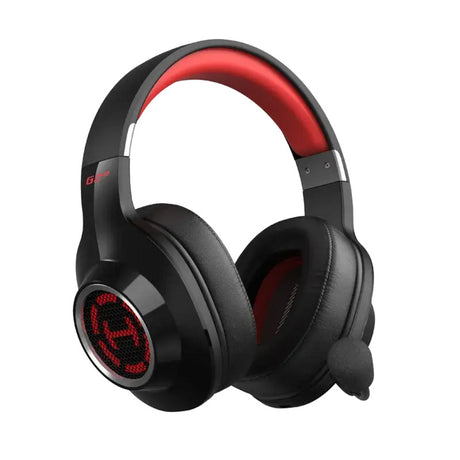 Bezprzewodowy zestaw słuchawkowy do gier 7.1 Edifier G2 S Nauszny zestaw słuchawkowy do gier (czarny czerwony, RGB, Bluetooth 2,4 GHz USB)