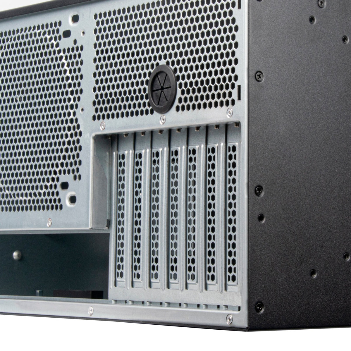 Obudowa rack Silverstone RM51 (czarna | 5h | 2x USB-A | 1x USB-C)