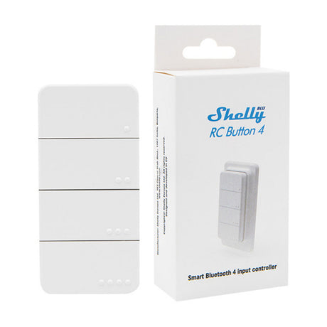 Pilot Shelly Blu RC Button 4 ZB (biały, Bluetooth 5 (LE), ZigBee)