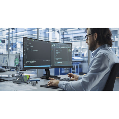 Philips 34b2u3600c 34 zakrzywiony monitor ultrawide (czarny, HDMI, Display Port, 4x USB-A, USB-B, USB-C, RJ-45)