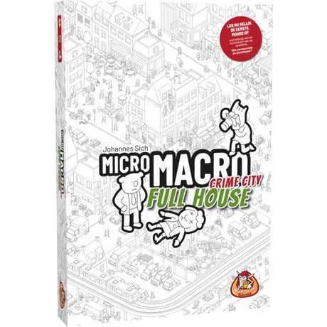 Gry białego goblina micromacro: gra planszowa typu Crime City Full House (holenderski, 1–4 graczy, 15–45 minut, od 12 lat)