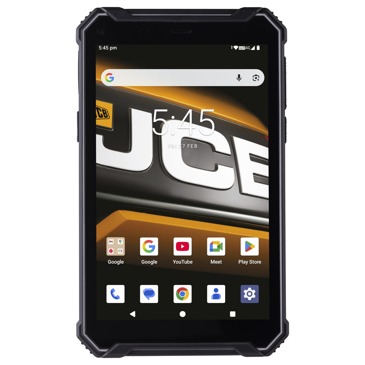 Jcb twardy tablet t1 (czarny | 128 gb | android 16 | wi-fi 5 | 4g)
