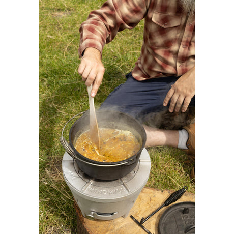 Patelnia do gotowania The Windmill Dutch Oven 4,5 qt (czarna, ø 25,5 cm | 3,8 litra)