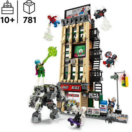 Lego Super Heroes 76342 Marvel Spider-Man kontra Mysterio: codzienna trąbka