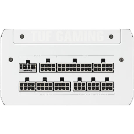 Modułowy zasilacz Asus Tuf Gaming Gold White Edition o mocy 1000 W (biały, 1x 12 V-2x6, 4x pcie)