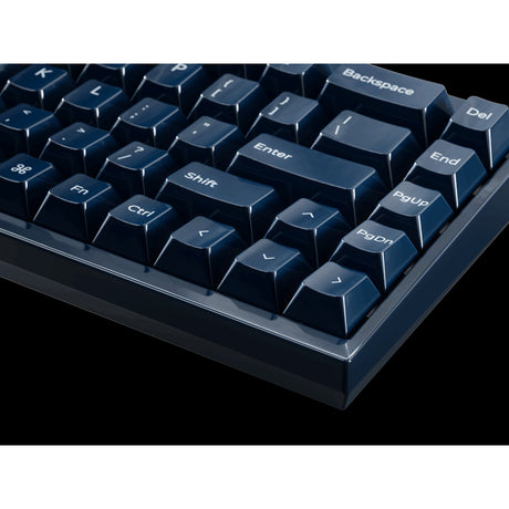 Keychron q16 on 8k klawiatura z przełącznikiem magnetycznym (niebieska, układ amerykański (qwerty), ultraszybka limonka, 65%, rgb, hot swap, 8k)