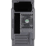 Obudowa mini tower Aerocool CS-108 (czarna | 2x USB-A)