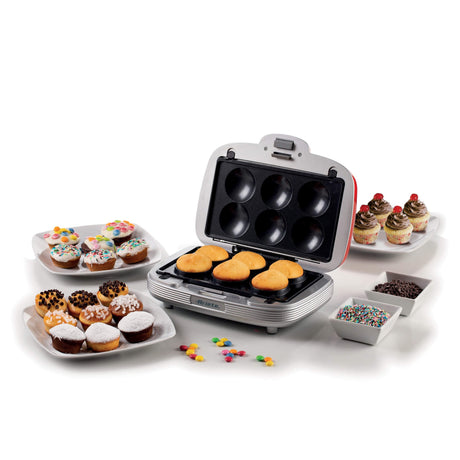 Ariete party time tosti cupcake maker 1972 00 sandwichmaker (rood)