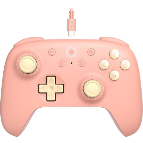 Przewodowy gamepad 8bitdo Ultimate 2c (brzoskwiniowo-jasnożółty)