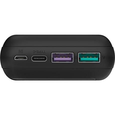 Power bank Goobay z szybkim ładowaniem 20 000 mAh - 74 Wh (czarny, USB-C PD, QC 3.0)