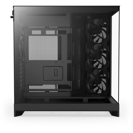 Obudowa midi tower Nzxt h9 flow (czarna (matowa) | 2x USB-A | 1x USB-C | szkło hartowane)