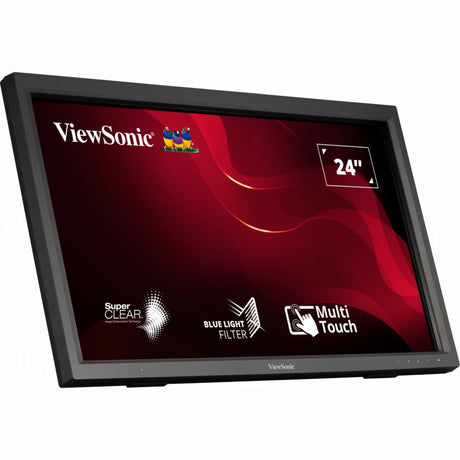 Viewsonic monitor dotykowy na podczerwień TD2423 24 (czarny, 1x HDMI, VGA, DVI-D, USB-A, USB-B)