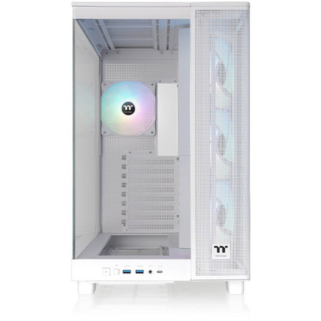 Obudowa Thermaltake View 380 XL TG ARGB Snow Midi Tower (biała | 2x USB-A | 1x USB-C | RGB | Okno)