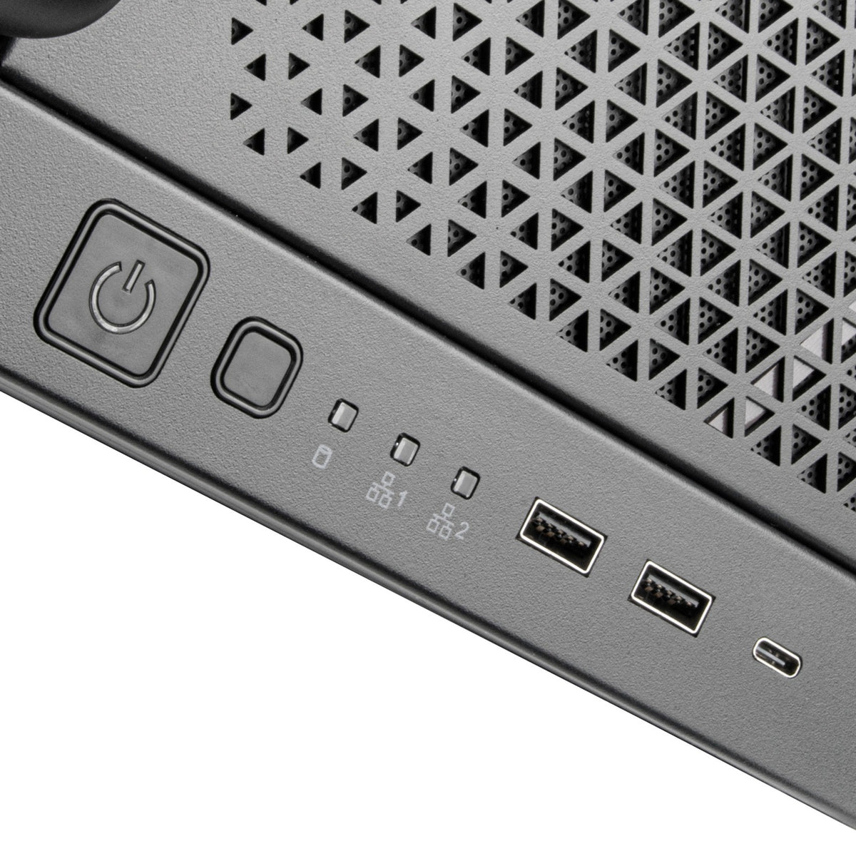 Obudowa rack Silverstone RM51 (czarna | 5h | 2x USB-A | 1x USB-C)