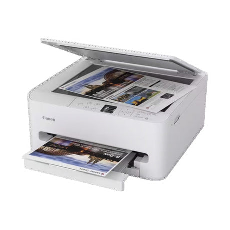Uniwersalna drukarka atramentowa Canon pixma ts6550i (biała, USB, WLAN, skanowanie, kopiowanie)