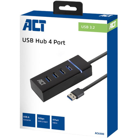 Koncentrator USB Act ac6300 czarny