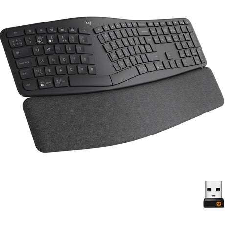 Klawiatura Logitech K860 ergo (czarna, 100%, bluetooth, amerykańskie międzynarodowe ISO)