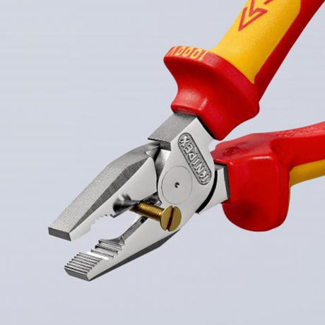 Szczypce uniwersalne Knipex chromowane 180 mm - 0206180