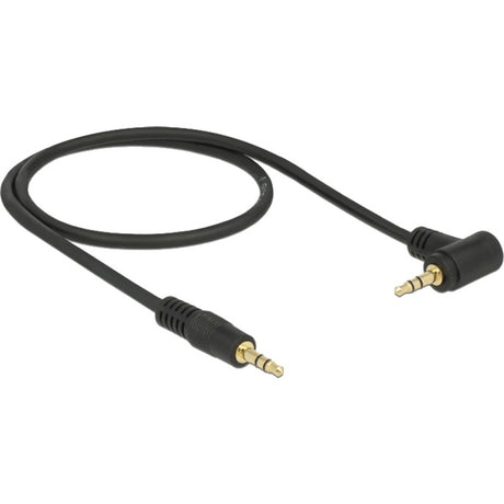 Delock Kabel męski 3,5 mm > 3,5 mm męski (czarny, 1 metr)