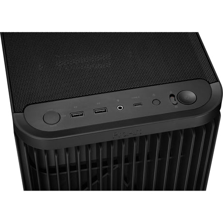 Asus proart pa401 - obudowa midi tower z panelem ze szkła hartowanego (czarny | 2x USB-A | 1x USB-C | szkło hartowane)