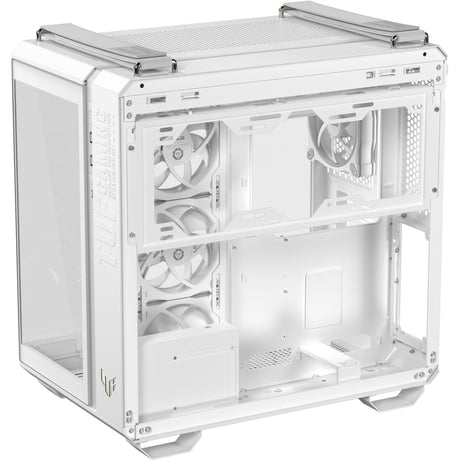 Obudowa midi tower Asus tuf gaming gt502 horyzoncie argb (biała | 3x usb-a | 1x usb-c | szkło hartowane)