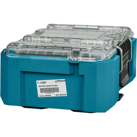 Makita Maktrak Organizer Compact P-91067 Skrzynka narzędziowa (niebieski czarny)