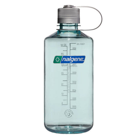 Butelka na wodę Nalgene z wąskimi ustami, 1-litrowa butelka do picia (jasnoniebieska)