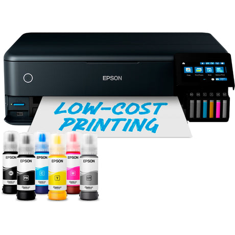 Uniwersalna drukarka atramentowa Epson ecotank et-8550 (czarna, USB, WLAN, skanowanie, kopiowanie)
