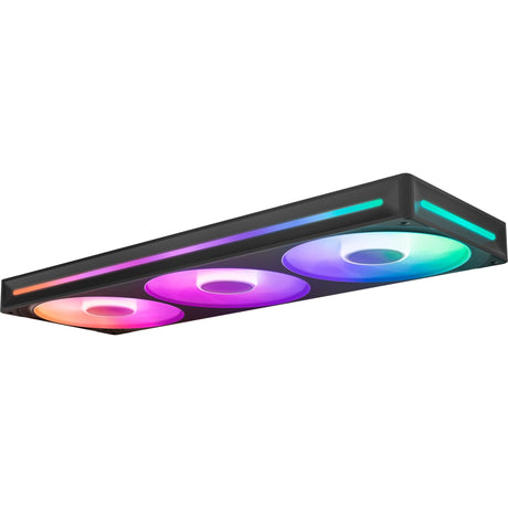 Wentylatory rdzeniowe Nzxt f360 rgb (czarne, 3 sztuki, 360 x 120 x 26 mm)