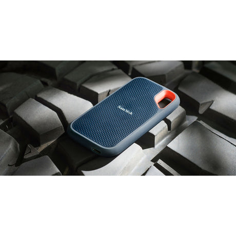 Zewnętrzny dysk SSD Sandisk Extreme Portable v2, 2 TB (czarny pomarańczowy, SDSSDE61-2t00-G25, USB-C)