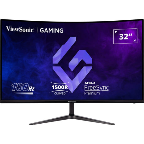 Zakrzywiony monitor do gier Viewsonic vx3218-pc-mhd 32 (czarny, 2x HDMI, 1x Display Port, 180 Hz)