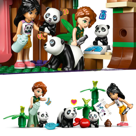 Lego® Friends schronienie dla pandy, zestaw do budowania, zabawka - 42648