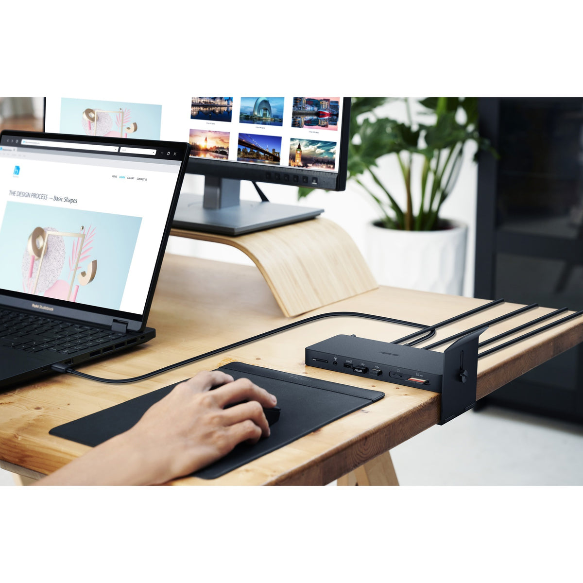 Stacja dokująca Asus Triple 4K Thunderbolt 4 Dock DC500 (czarna)