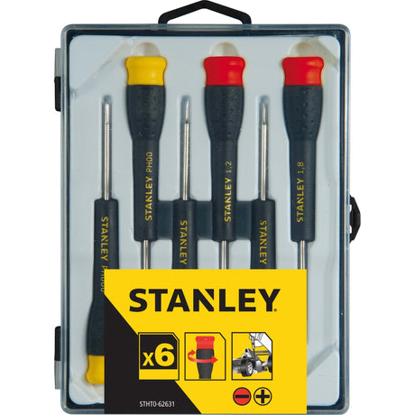 Zestaw wkrętaków precyzyjnych Stanley (6 szt.)