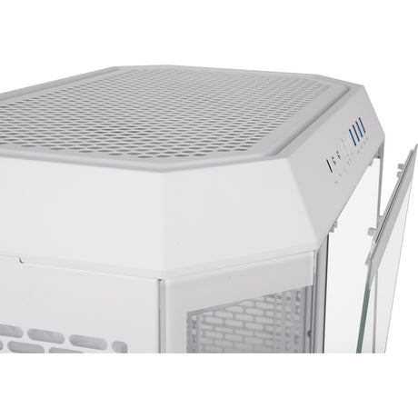 Thermaltake the tower 600 - snow midi tower behuizing (wit | 4x usb-a | 1x usb-c | tempered glass)