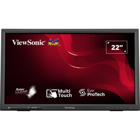 Monitor dotykowy Viewsonic IR TD2223-2 22 (czarny, HDMI, VGA, DVI, USB-A, USB-B)